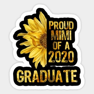 Proud Mimi of a 2020 Graduate Sticker